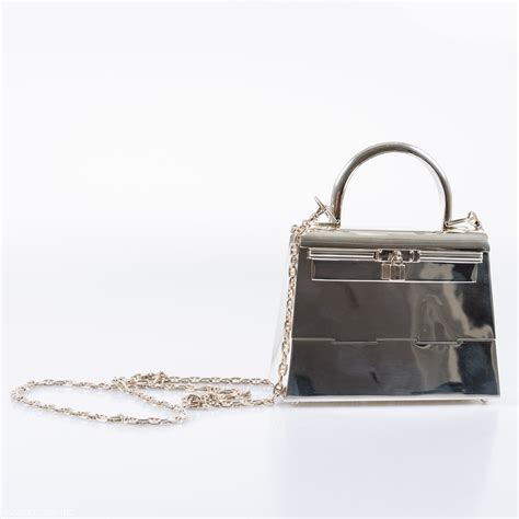 hermes kelly sterling silver|rare hermes kelly bags.